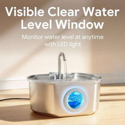 AquaWhisk™ Pet Water Bowl