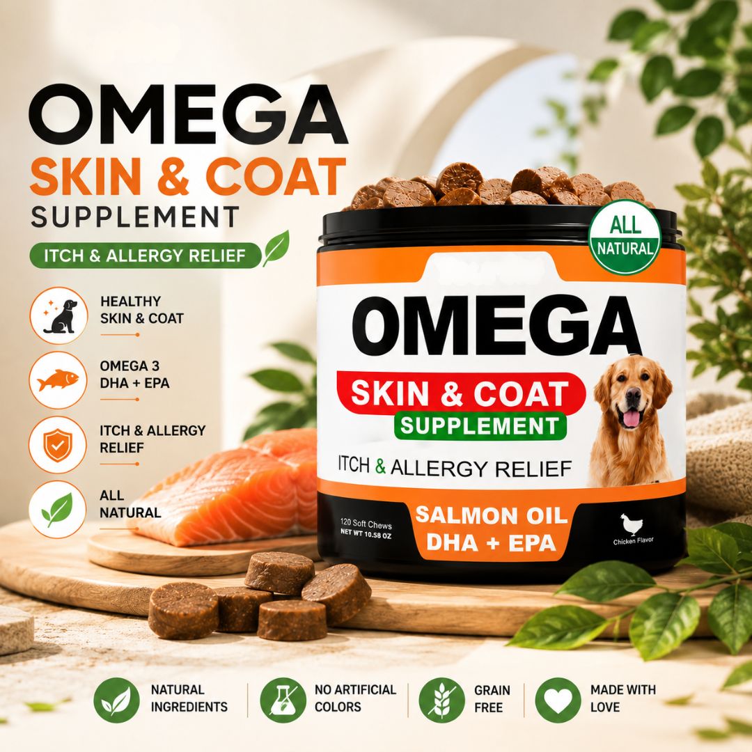 OmegaPaw™ Skin & Coat Chews