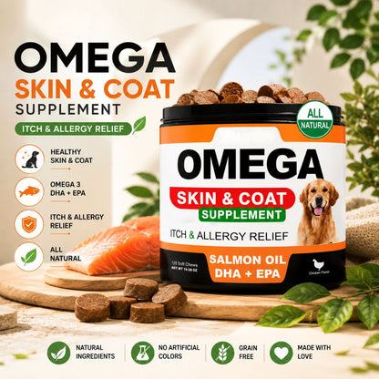 OmegaPaw™ Skin & Coat Chews