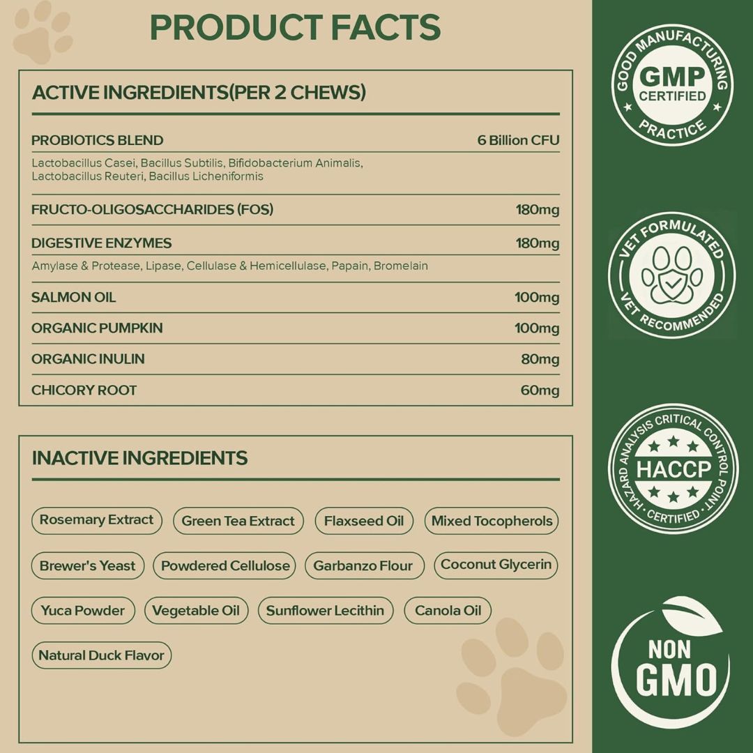 GutPaw™ Probiotic Chews