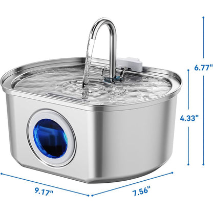 AquaWhisk™ Pet Water Bowl